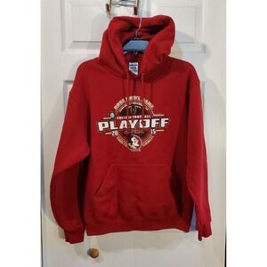 Florida State Seminoles FSU 2015 Rosebowl Playoffs Hoodie Size‎ M Garnet